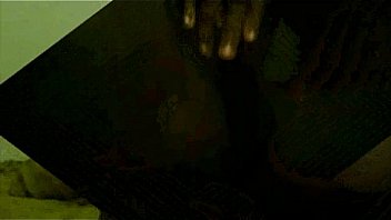 Chocolate BBW masturbating and fingering asshole