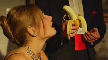 Rich Blonde Lady Learning To Blowjob