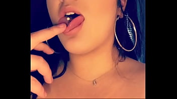 CAMSTER - Luscious Latin Cam Girl with Tongue Ring Waiting For You