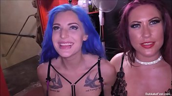 Two Hottie Milf&apos;s Join Bukkake Party