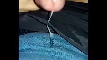 Paja final con semen rico