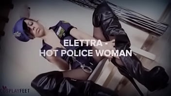 Watch this trailer of the full video you&apos;ll find inside CosplayFeet&period;com members area&excl; Elettra is the police woman you always dreamed to be arrested by&excl;