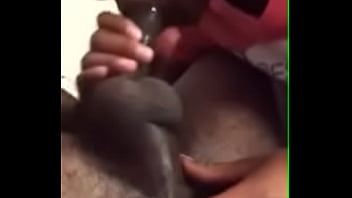 Finger In his ass rimjob