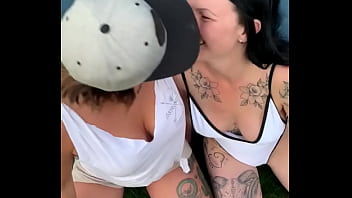 Wife and her best friend piss play