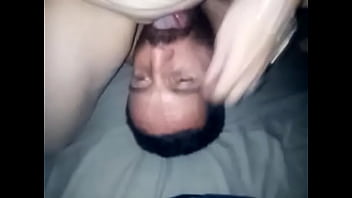 Real slut riding my tongue