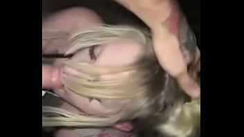 Kinky puppet loves sucking duck&comma; cum swallowing her favy