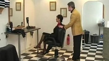 British Angie George &amp; Vicky Valentine - at the hairdressers