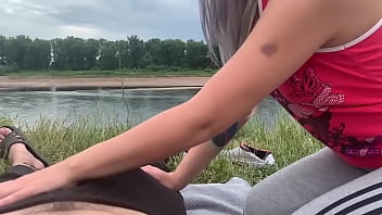 Blowjob in nature from a stepsister&comma; what could be better&period;