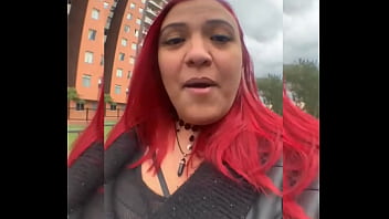 Webcam Fat latina busty milf on the street