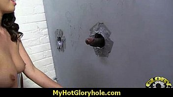 Gloryhole With A Nasty Wild White Girl Interracial 4