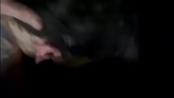 sucking cock in parking lot mouth full of cum&period;