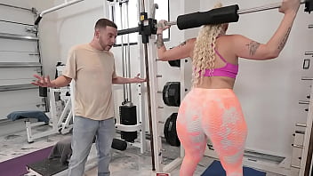 Horny milf wants to have sex with her trainer