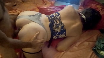 White Amateur Homemade Couple&comma; Satin Lingerie &lpar;Panties&comma; Clothed sex&rpar;&comma; Heels &amp; Stockings&comma; Blowjob&comma; RimJob&comma; Sucking Dick&comma; Licking Cock