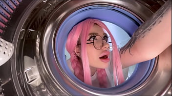 My Step Sister Stuck in the Washing Machine