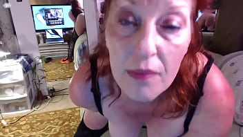 73 Beautiful Mature Redhead sexpot presents Similar to my popular IR roleplay for African men&comma; this one is just for my spicy hispanic lovers who enjoy some humiliation