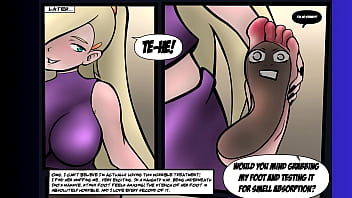 Naruto - How to Train a Hinata Foot Fetish TF Femdom Comic