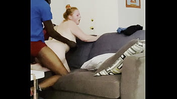 Thick White Woman taking friends Dick