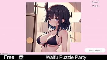 Waifu Puzzle Party &lpar;free game itchio&rpar; Puzzle&comma;2D&comma; Adult&comma; Anime&comma; Hentai&comma; NSFW