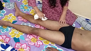 Home Nurse Step sister got fucked by unknown boy in Hindi