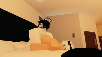 Fucking FemGojo in Roblox